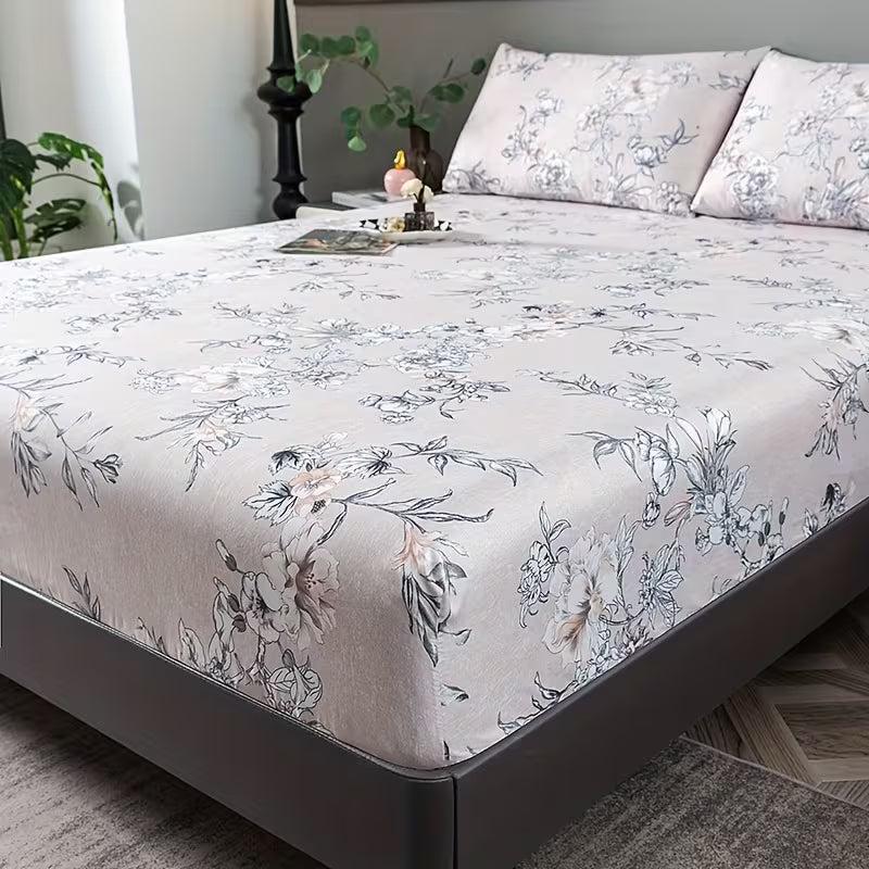 3-Piece Fitted Sheet and Pillowcase Set